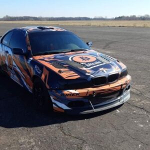 BMW E46 CSL style dokładka przód