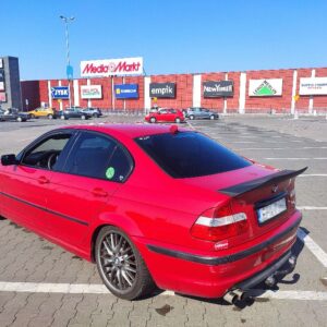 BMW E46 Sedan DuckTail S-Style spoiler
