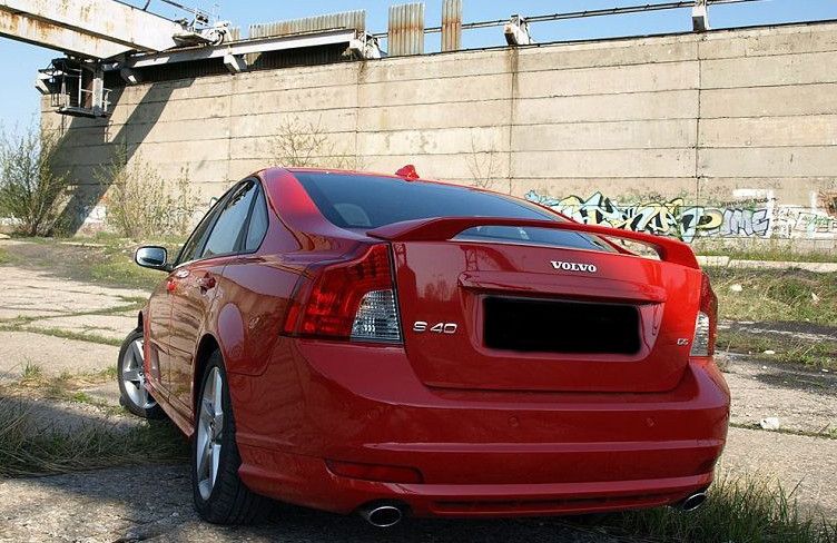 Volvo S40 Spoiler Lotka - obrazek 4
