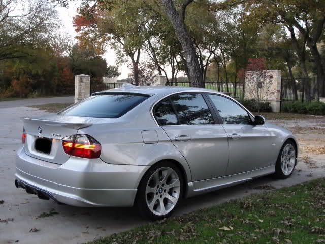 BMW E90 AC Style Dyfuzor dokładka zderzaka tył - Image 2