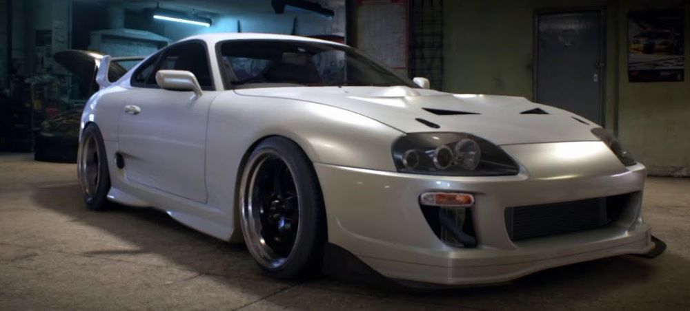 Toyota Supra mk4 OEM Style Poszerzenia Tył +2.5cm