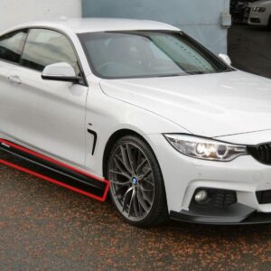 BMW 4 SERIES F32 F33 F36 M4 Dokładki progowe Performace Style
