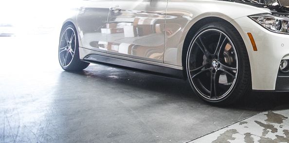 BMW 3 F30 F31 PERFORMANCE Listwy Pod Progi