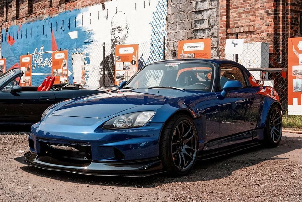 Honda S2000 S2K Ap1 Ap2 Df Style Dokładki progowe - obrazek 2
