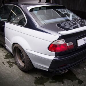 Bmw E46 Coupe Blenda Szyby Spoiler Spojler R.B.K.