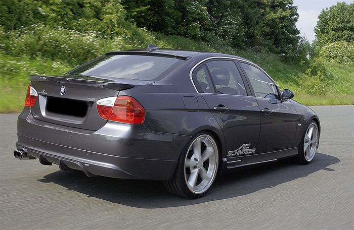 BMW E90 AC Style Dyfuzor dokładka zderzaka tył - Image 3